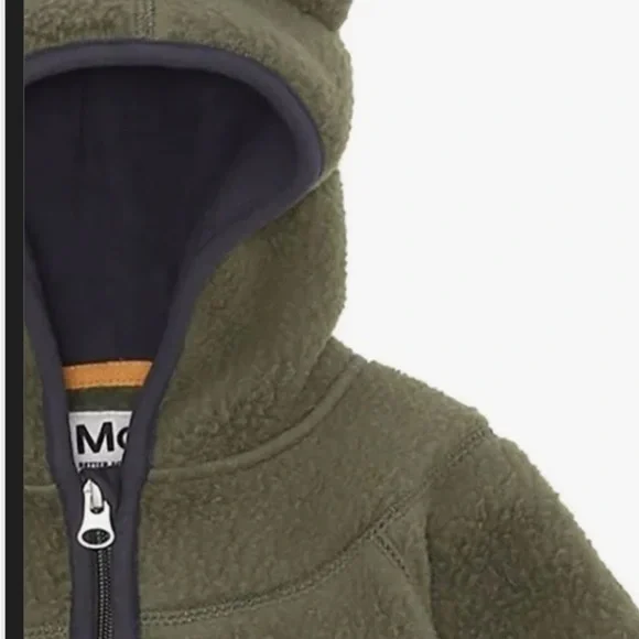 Cozy Green Kids One Piece by molo - Picture 6 of 8